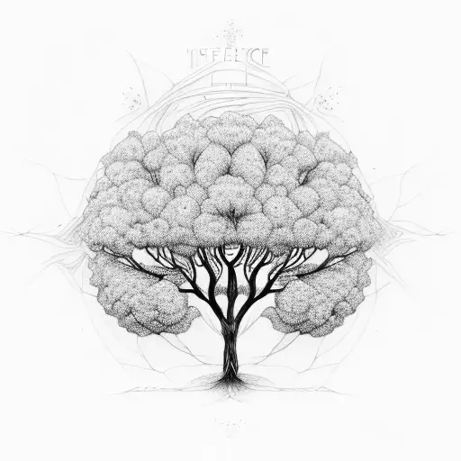 Tree, Freedom, infinite tattoo design idea
