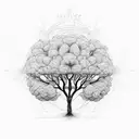 Tree, Freedom, infinite tattoo design idea