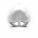 Tree, Freedom, infinite tattoo design idea