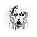 Marilyn Manson  tattoo design idea
