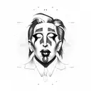 Marilyn Manson  tattoo design idea
