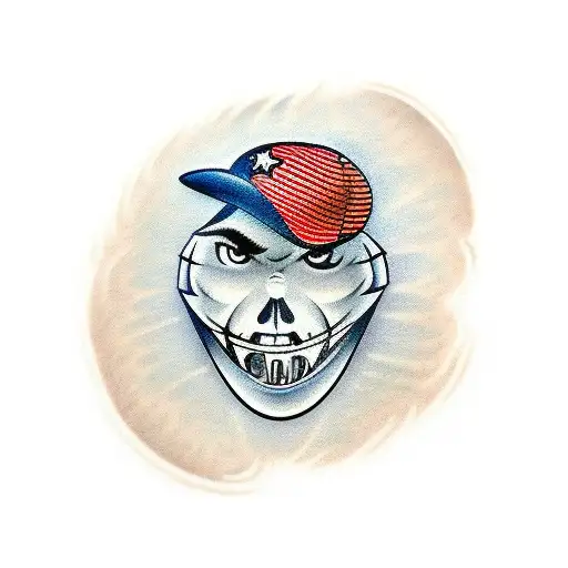 baseball bat tattoo design idea