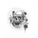 Gibson Les Paul tattoo design idea