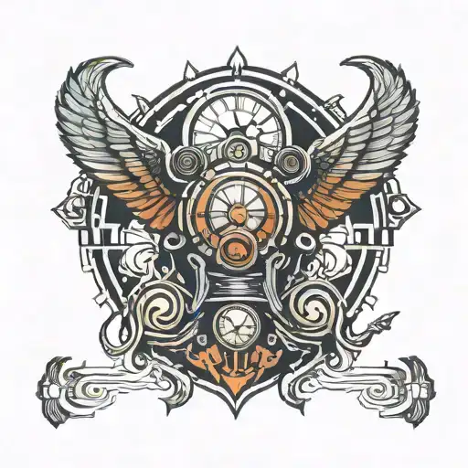 bioshock art deco tattoo design idea