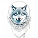 wolf in sheep's wool, pisces symbol tattoo design idea