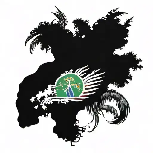 Combine elements of Brazilian and Haitian culture into a unique design tattoo design idea