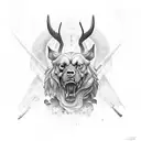 loyalty, honor, wisdom tattoo design idea