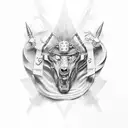 loyalty, honor, wisdom tattoo design idea