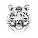 tiger stripes armband tattoo  tattoo design idea