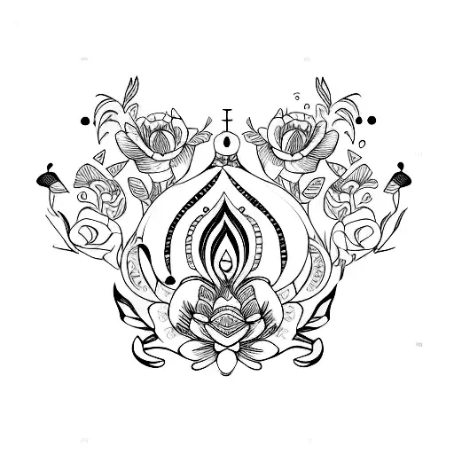 amor prohibido tattoo design idea