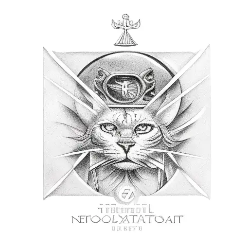 tarot card tattoo design idea