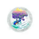 eire sligo and ocean tattoo design idea