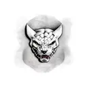 pantera tattoo design idea