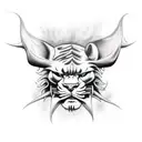 pantera tattoo design idea