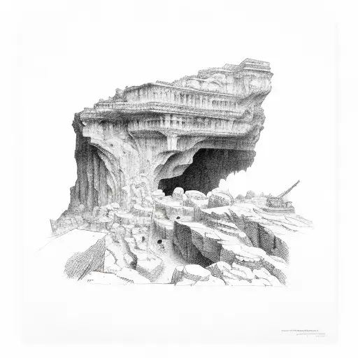 platon Allegory of the cave tattoo design idea