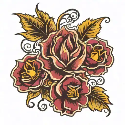 Design a tattoo incorporating the dates "27 11 1959," "25 07 1965," "27 03 1990," and "17 11 1997" and the frase "Famili tattoo design idea