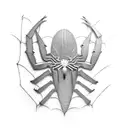 spiderman logo for wrist tattoo design idea