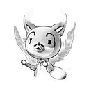 animal crossing Sasha, Pietro and Merengue tattoo design idea