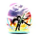 sword art online tattoo design idea