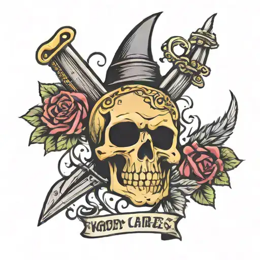 nobody cares work harder tattoo design idea