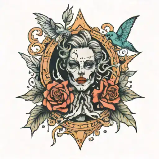 anxiety doesn't control my life, I do tattoo design idea
