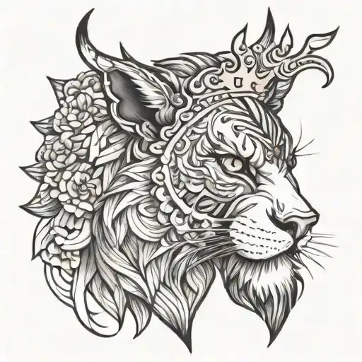 Ruler of the area tattoo design idea
