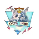laugh now cry later tattoo design idea