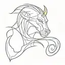 Invincible tattoo design idea