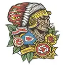 Philippine sun, kansas city chiefs superbowl champions tattoo design idea