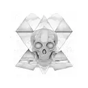 topographic map tattoo design idea