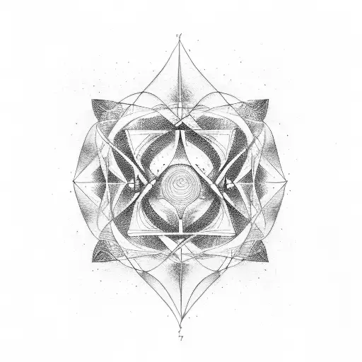 A mathematical equation formed by rock and roll lyrics tattoo design idea