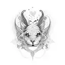 eternal unconditional love tattoo design idea