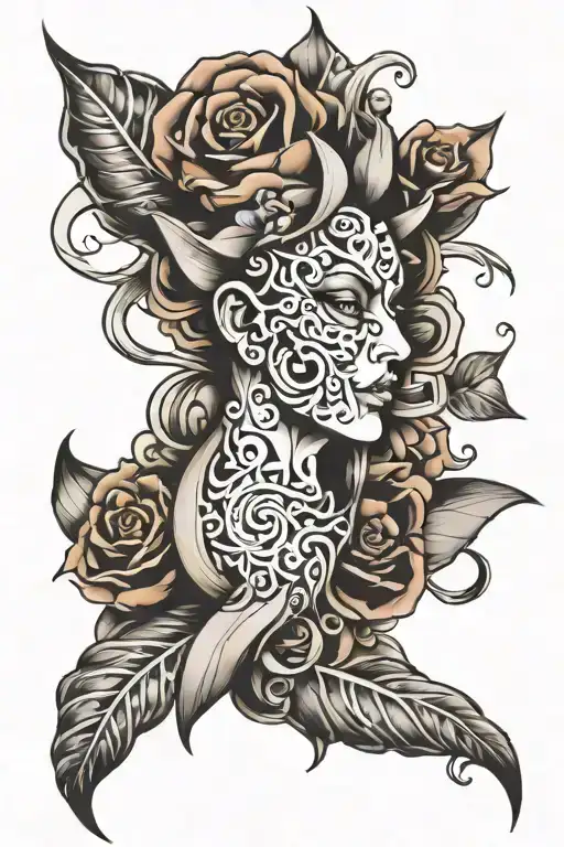 Purpose in life tattoo design idea