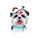 shih tzu tattoo design idea