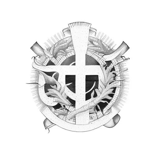 Germany Farm Wisconsin  tattoo design idea