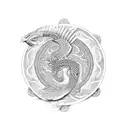 feathered serpent, winding, realistic, stone, aztec tattoo design idea