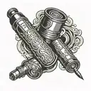 shotgun shell tattoo design idea