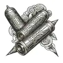shotgun shell tattoo design idea
