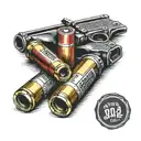 simple shotgun shell  tattoo design idea