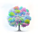 oak tree tattoo design idea