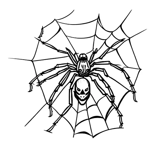spider in a bathroom corner with the text "if i am killed simply for living let death be kinder than man" tattoo design idea