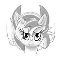 my little pony emo tattoo design idea