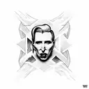 marilyn manson tattoo design idea
