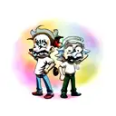 rick and morty  tattoo design idea