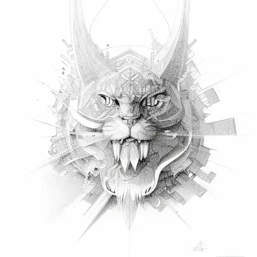 gear tattoo design idea