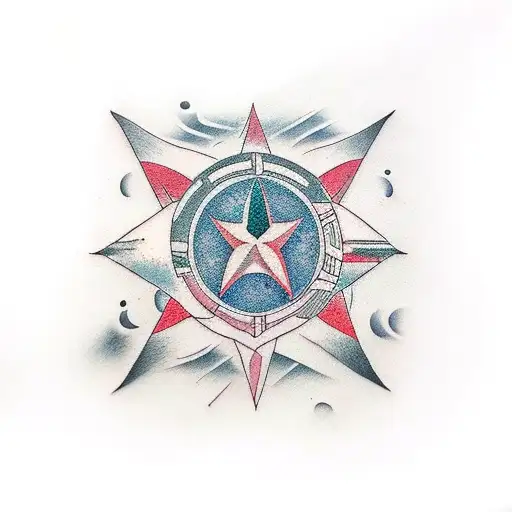 star trek insignia  tattoo design idea