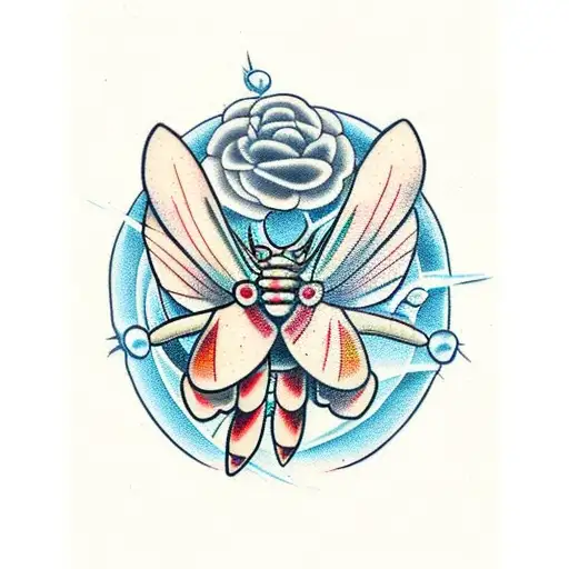Mantis tattoo design idea