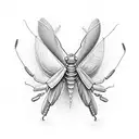 Mantis tattoo design idea