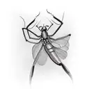 Mantis tattoo design idea