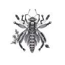 Mantis tattoo design idea